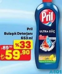 PRİL BULAŞIK DETERJANI 653 ML fiyat ve kampanya bilgisi